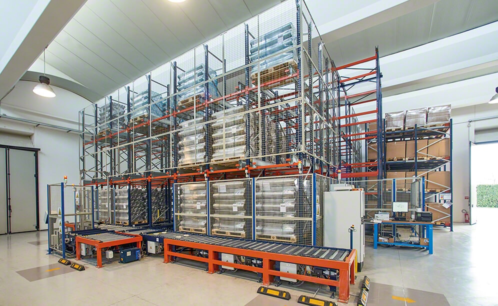 VI-MA  automatise son entrepôt de composants pour emballages métalliques en Italie