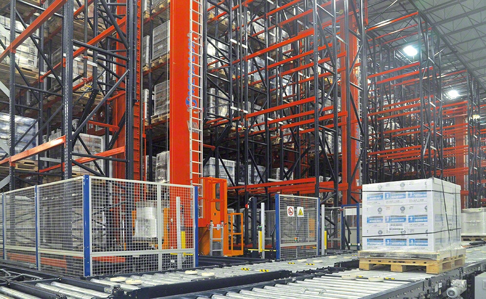 Interlake Mecalux a construit un nouvel entrepôt automatisé pour Next Generation Films d’une capacité de stockage supérieure à 15 400 palettes