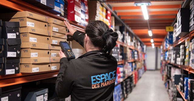 Un entrepôt omnicanal de 70 000 références Un entrepôt omnicanal de 70 000 références